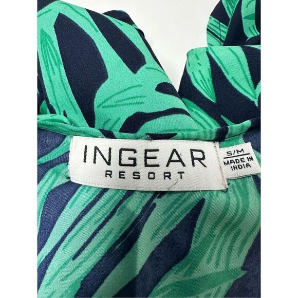 INGEAR Resort Bohemian Wear Flowing Sundress Spaghetti Straps Size S/M - Picture 7 of 14